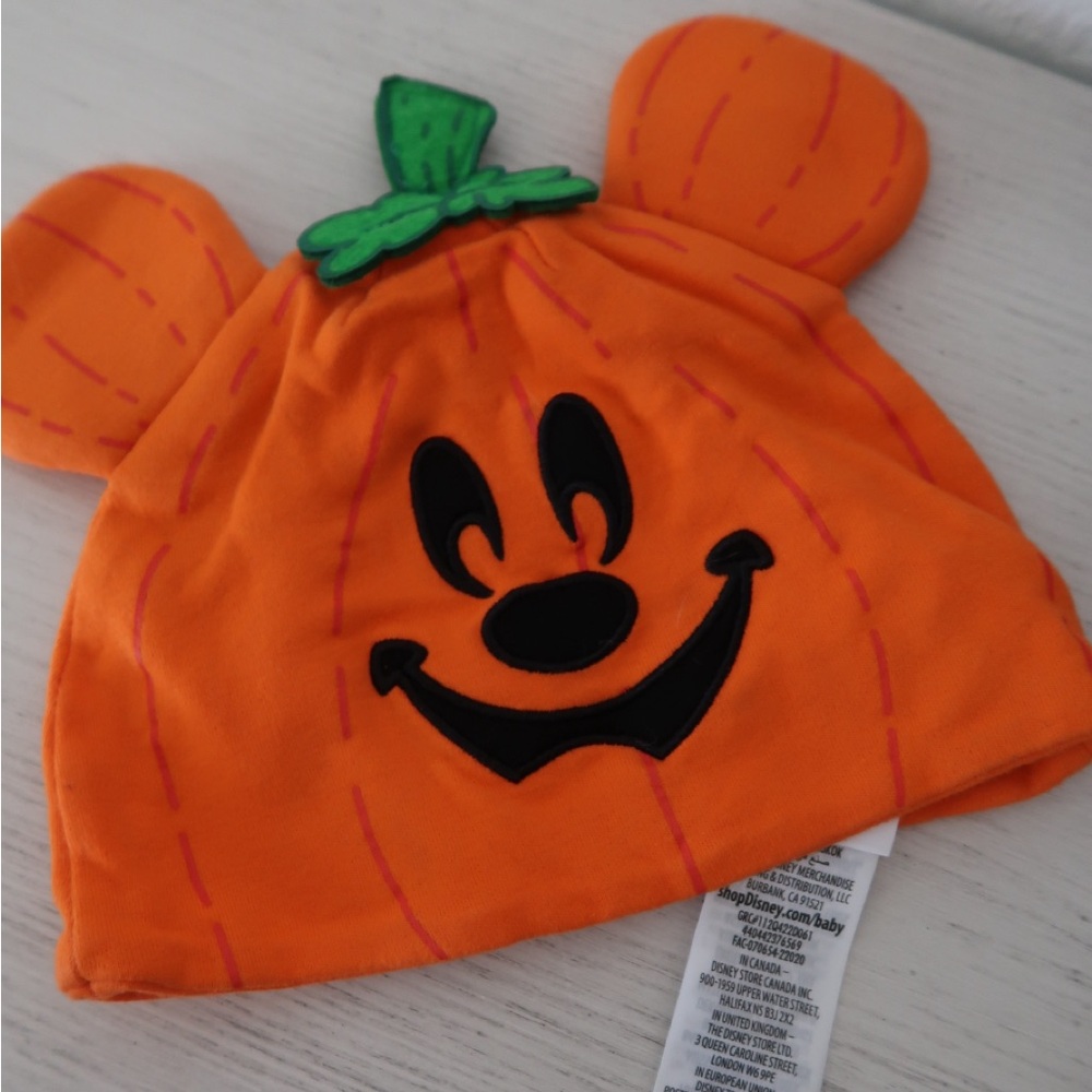 Adorable Disney Infant Pumpkin Hat 🎃